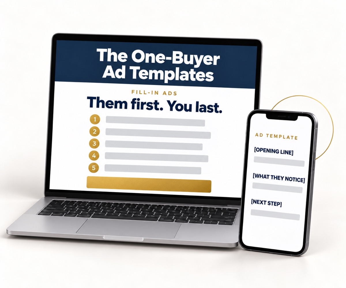 The One-Buyer Ad Templates
